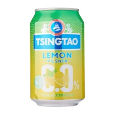 2+1 GRATIS AKCIJA: Tsingtao brezalkoholno pivo z okusom limone 330ml - TSINGTAO BREWERY 