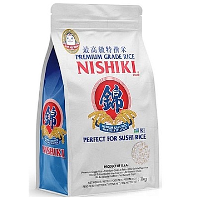Riž za sushi 1kg - NISHIKI 