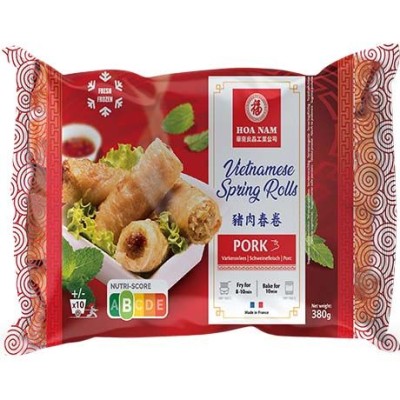 Spomladanski zavitki s svinjino 380g - HOA NAM