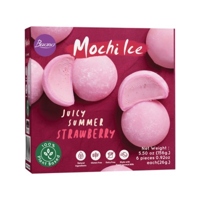 Mochi sladoled okus jagoda 156g - BUONO