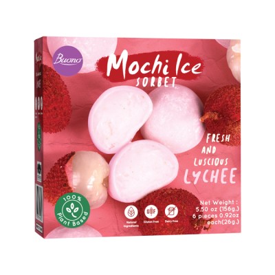 Mochi sladoled okus liči 156g - BUONO