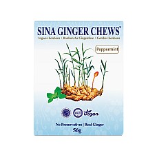 Ingverjevi bonboni z meto 56g - SINA
