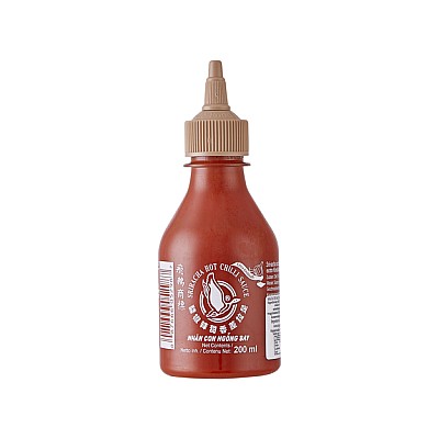 Omaka čili sriracha s česnom 200ml - FLYING GOOSE