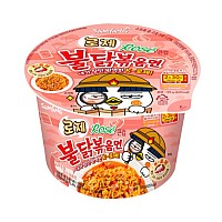 Buldak instant rezanci v lončku Rose 105g - SAMYANG