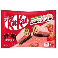 Kit Kat mini z čokolado in jagodo 116g - NESTLE