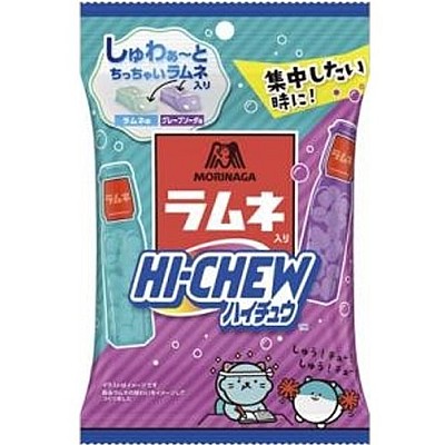 Mehki bonboni z okusom ramune 68g - MORINAGA