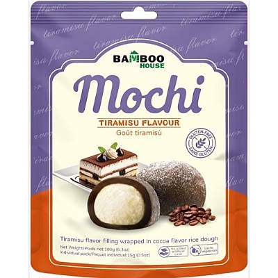 Mochi s polnilom tiramisuja 180g - BAMBOO HOUSE