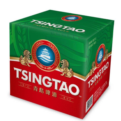 Kitajsko pivo Tsingtao 640ml x 12 (karton)